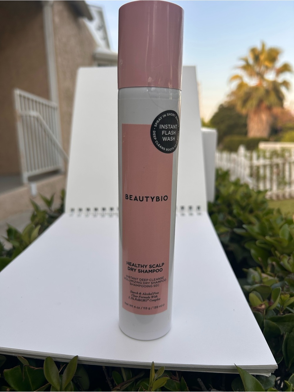 BeautyBio Healthy Scalp Dry Shampoo — Pink